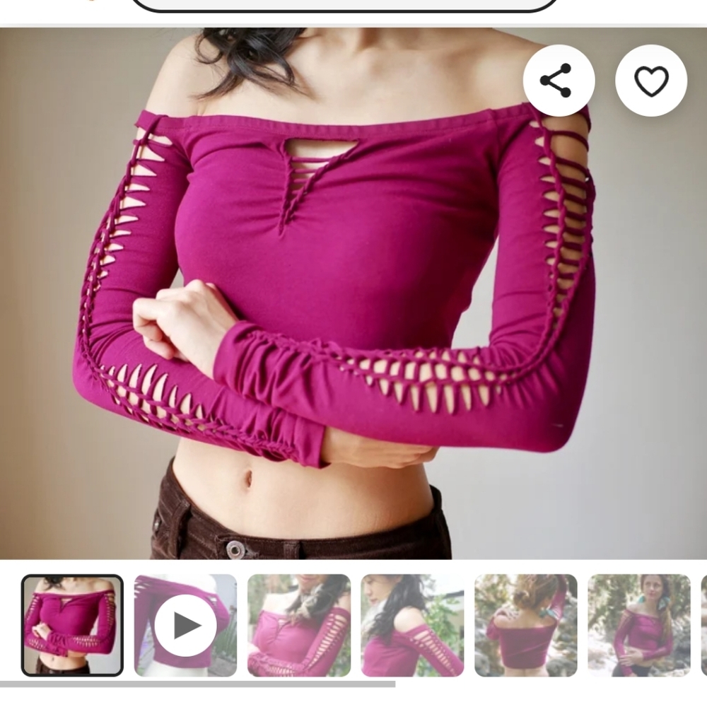 Danceweaver tribal top